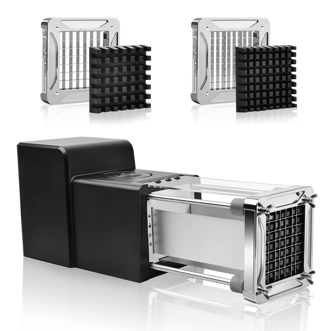 Sopito Elektrischer Pommes Frites Schneider, Professioneller Edelstahl Elektrischer Kartoffelschneid