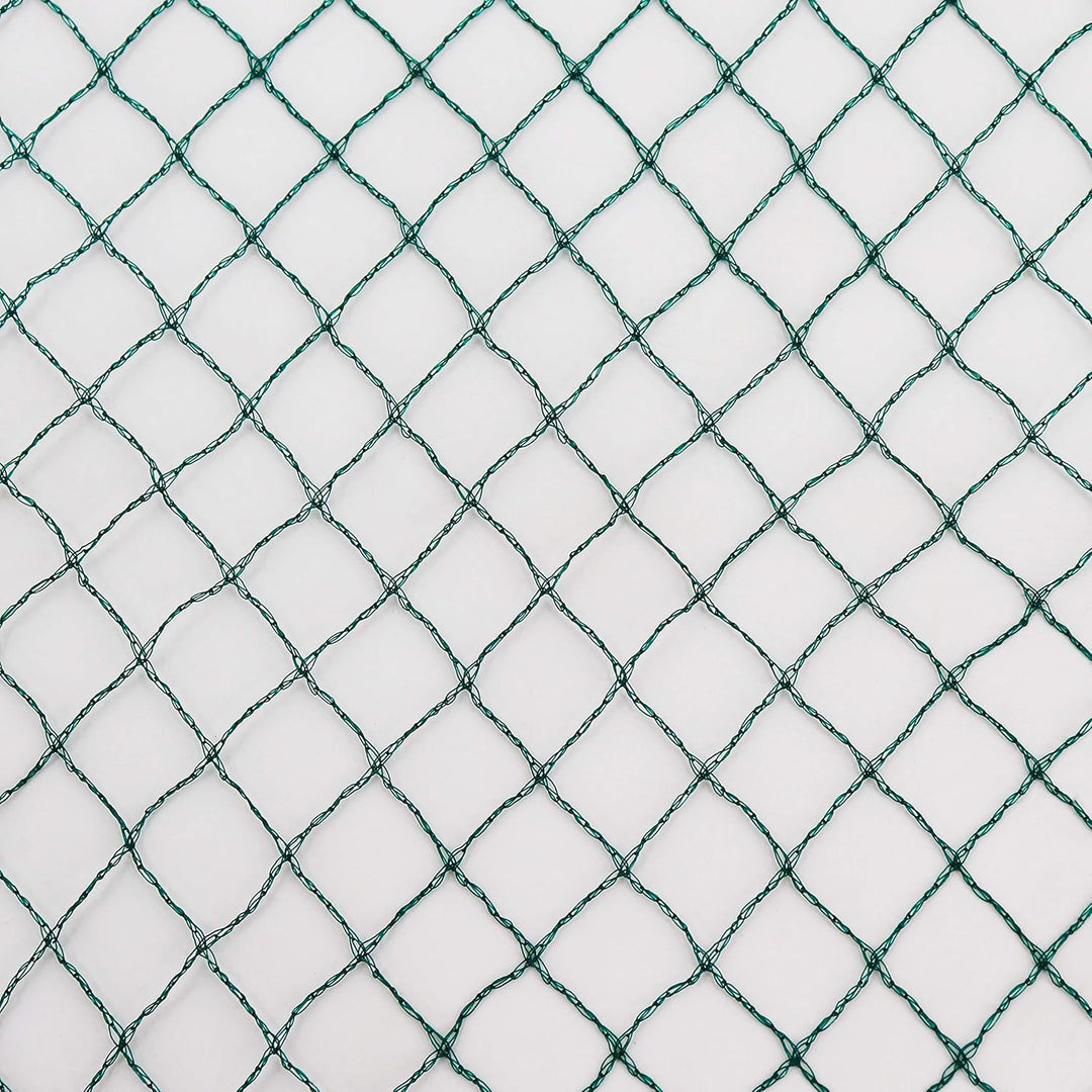 Vielseitiges Teichnetz grün 17mm x 17mm Masche I Aquagart Laubschutznetz Teich Abdecknetz Vogelschut