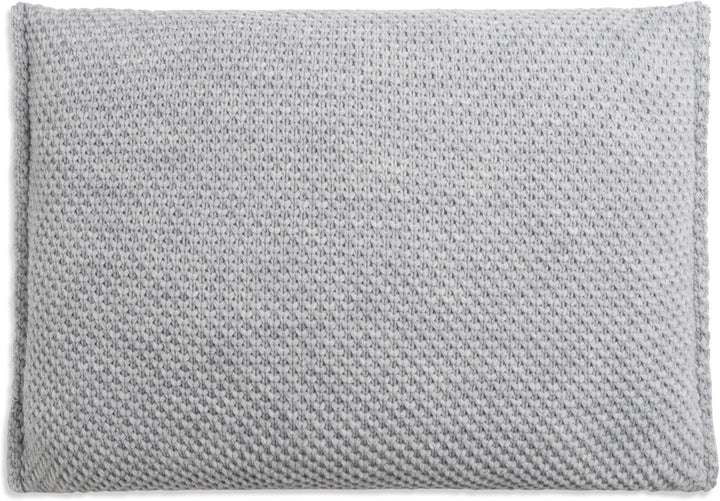KNIT FACTORY - Lynn Kissen - Grau - 60x40 cm 60x40 cm Grau, 60x40 cm Grau