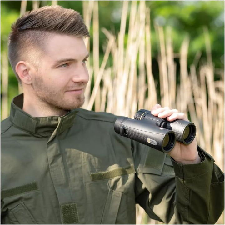 National Geographic Fernglas Explorer 8x42 wasserdicht, 8X Vergrösserung, BaK-4-Glas, Twist-up-Augen