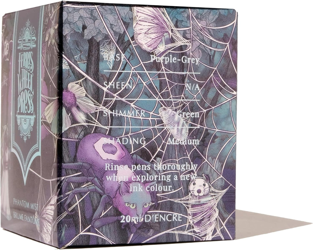 Ferris Wheel Press Ink, FerriTales Collection, Bestiary Series, Phantom Mist, Ghostly Purple-Grey wi