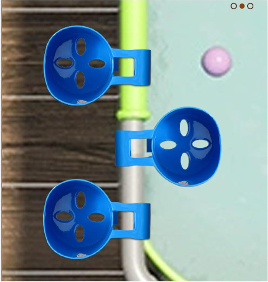 6 Stück Pool Getränkehalter,Poolrand Getränkehalter Pool Becherhalter Multifunktionaler Poolside Cup