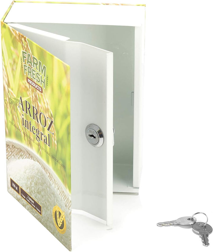 Arregui Chef Verborgener Safe Geldversteck, getarnt als Saucen-Packung, Stahl, 137 x 188 x 68 mm, me