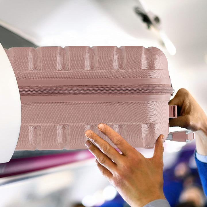 Flight Knight ABS-Hartschalenkoffer Kabinen- und Handgepackoptionen, die fur uber 100 Fluggesellscha