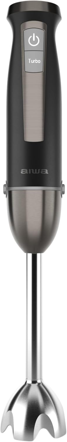 AIWA KENKIRI ABL-1500PLUS Professioneller Stabmixer, 1500 W, mit 40 Geschwindigkeitsstufen + Turbo u
