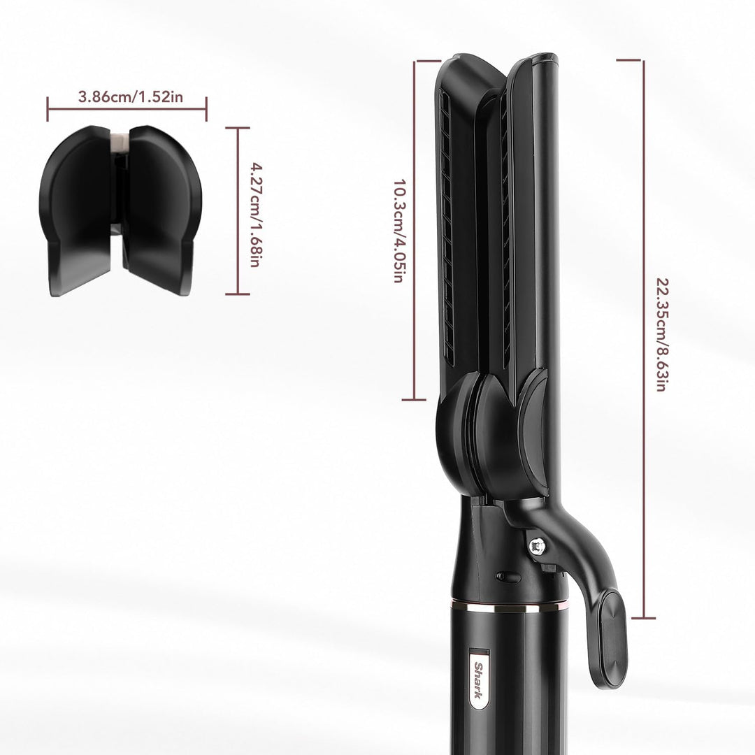 Haarglätter-Aufsatz für Shark FlexStyle Luftstyler, Airflow Technologie ohne Heizplatten, Gleichzeit