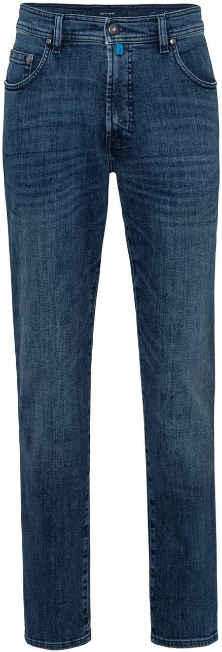 Pierre Cardin Herren Jeans 5-pocket Dijon Blau 30W / 32L Blue Used Buffies, 30W / 32L Blue Used Buff