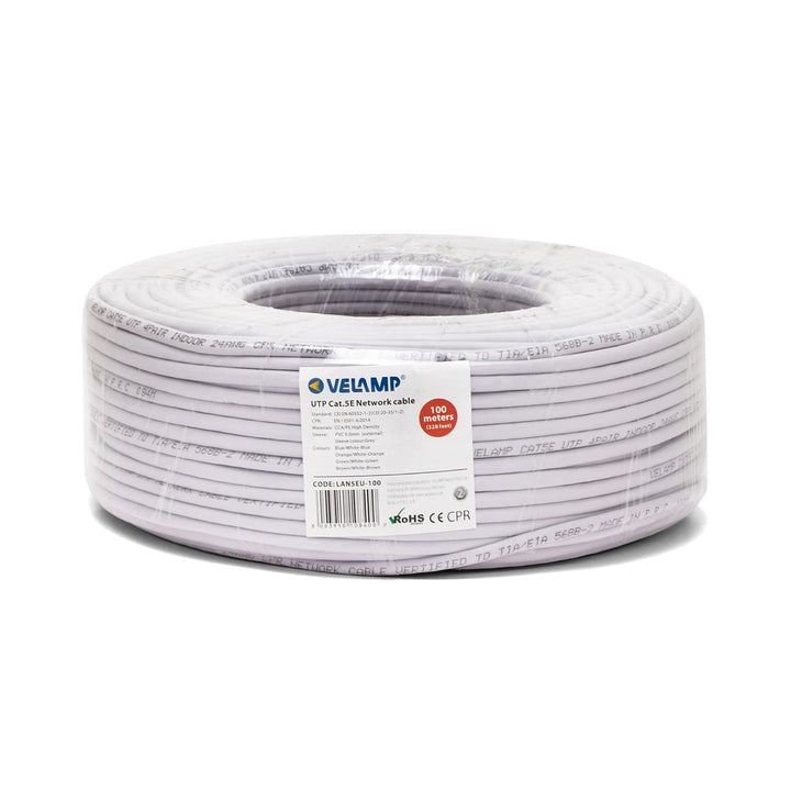 Netzwerkkabel CAT5E UTP 100 mt auf Spule