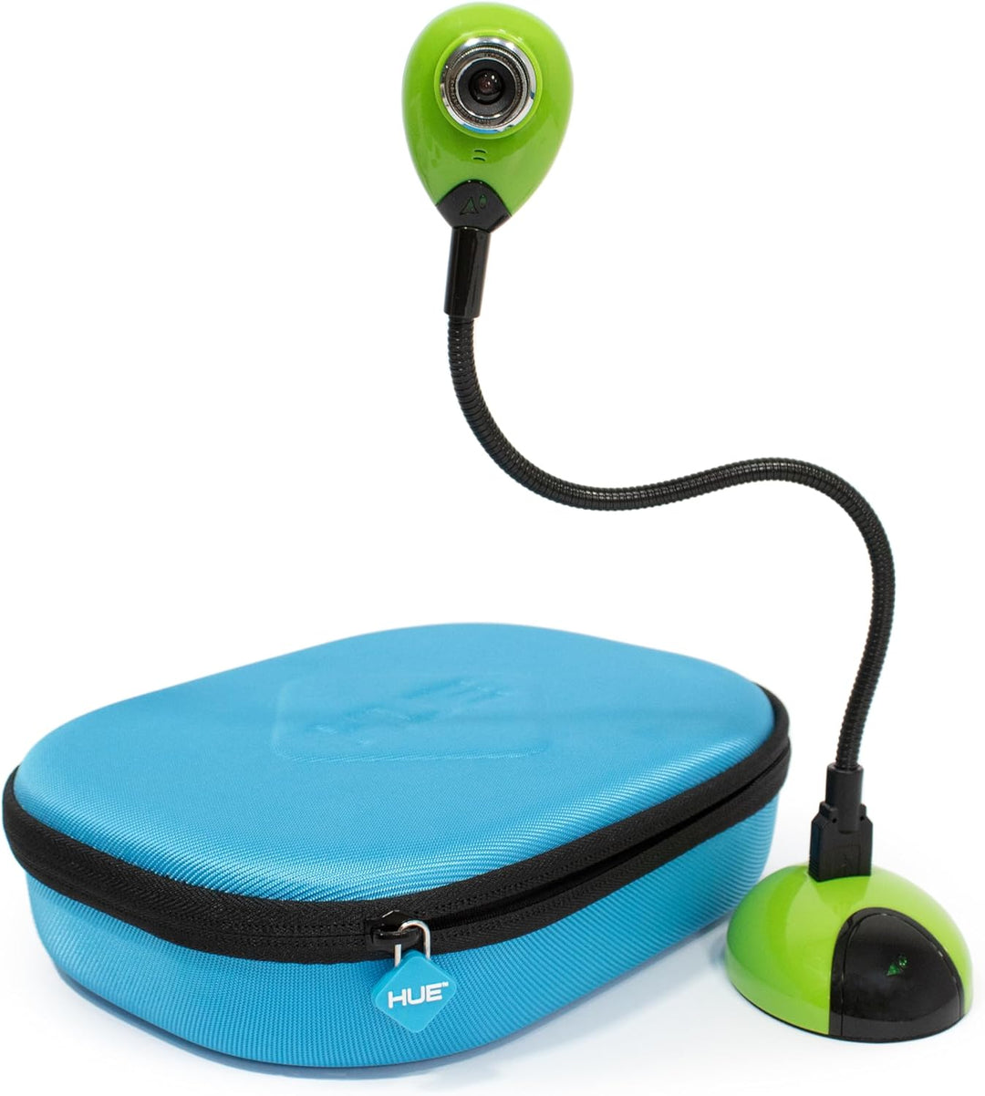 HUE HD Mobile USB Kamera und Visualizer (Kamera in Grün mit Tragetasche), Kamera in Grün mit Trageta