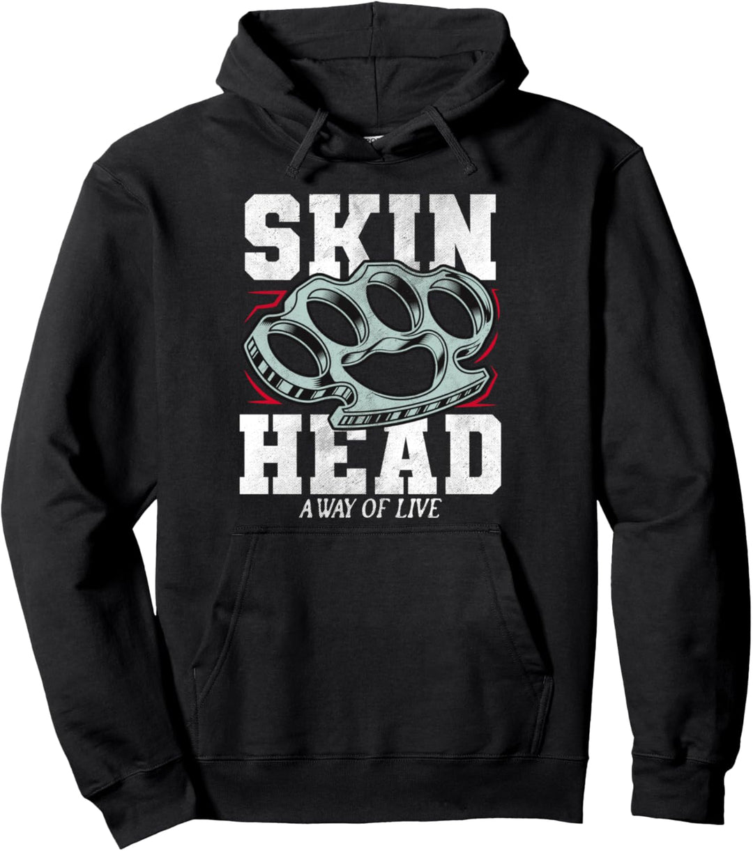 Oi Skinhead, Skinhead Girl, Punk Pullover Hoodie