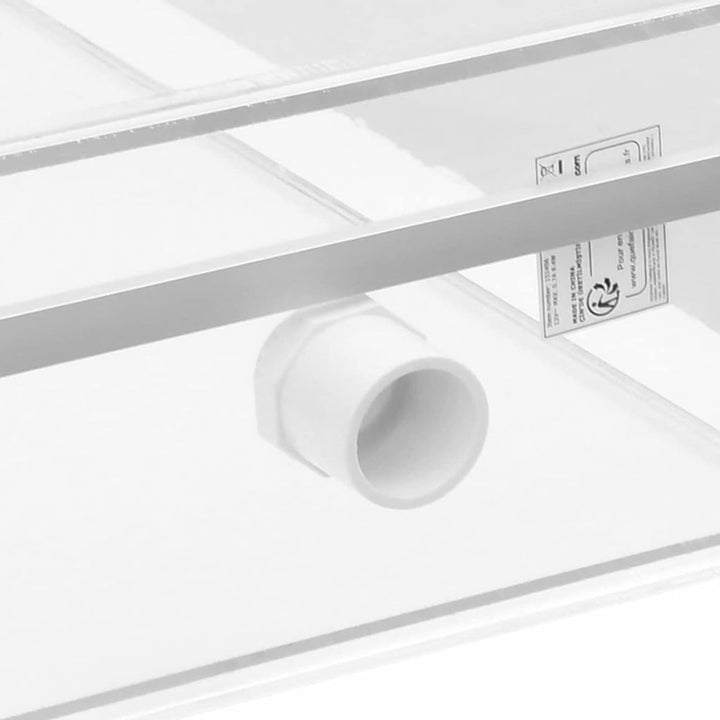 Tidyard Wasserfall Element mit RGB-LEDs, Pool Brunnen mit LEDs, Schwimmbad Wasserfall Poolfontäne Ac