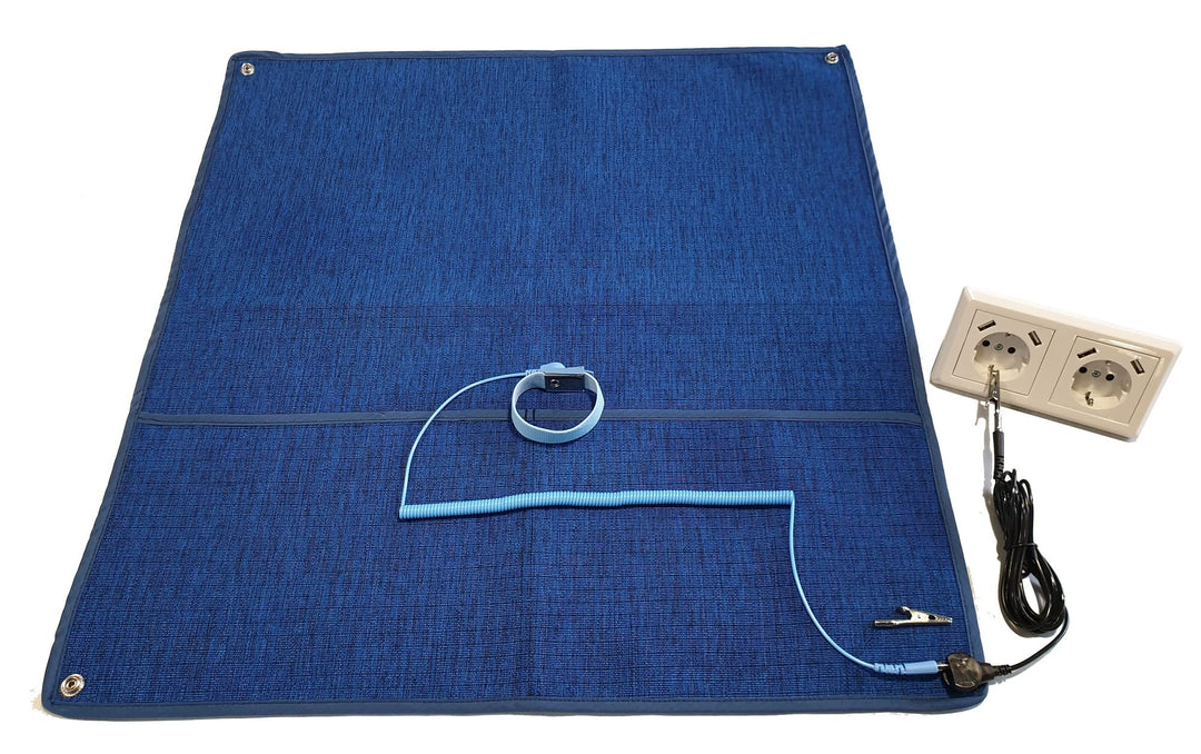 Minadax Innovative Anstistatik Arbeitsmatte 60cm x 60cm | Einzigartiges Antistatisches ESD-Gewebe -