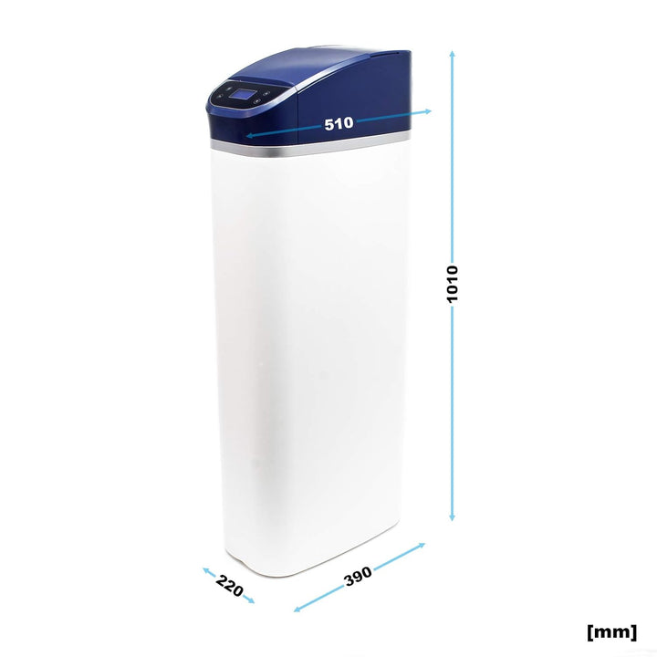 Wiltec SOFT-R2 Wasserenthärtungsanlage, Wasserentkalkung mit 2000 l/h, Entkalkungsanlage mit Ionenta