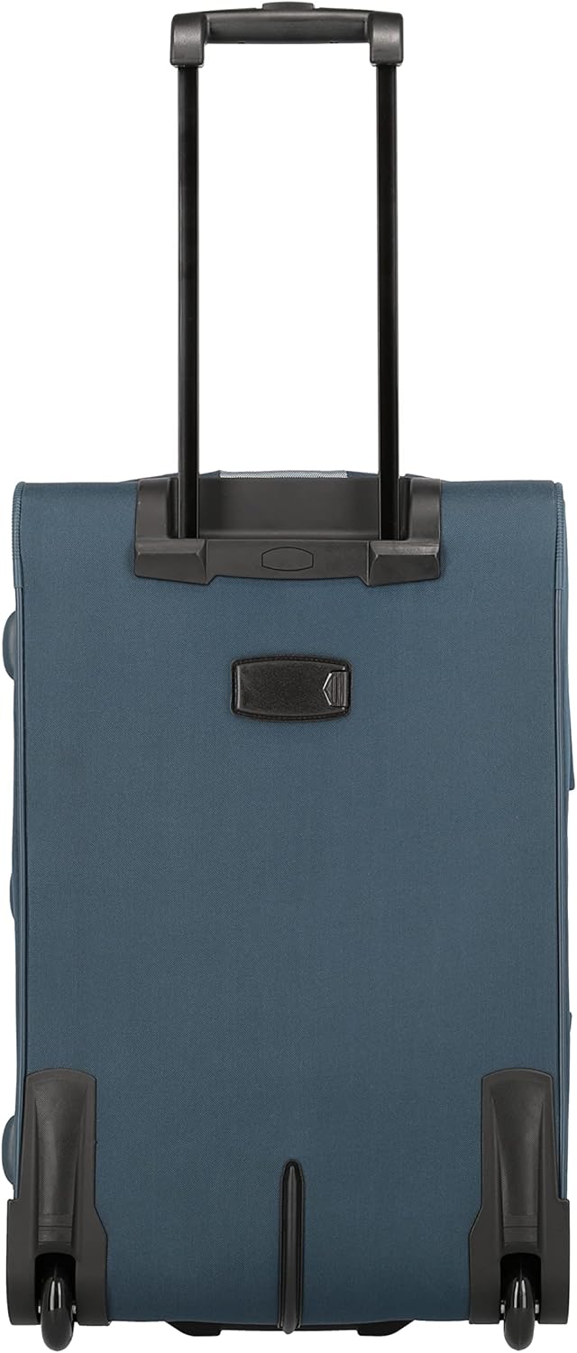 Travelite paklite 2-Rad Koffer Grösse M, Gepäck Serie ORLANDO: Klassischer Weichgepäck Trolley im ze