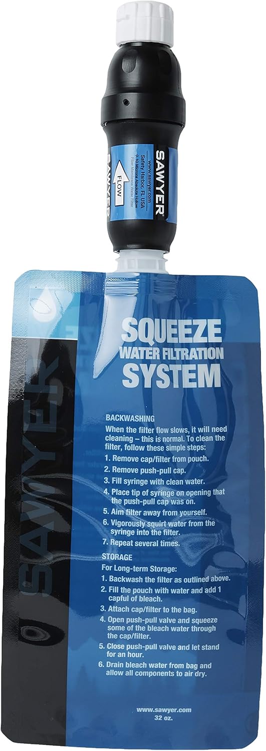 Unbekannt Sawyer PointONE Squeeze & Microsqueeze Wasserfilter Auch geeignet als Wasserhahn-Wasserfil