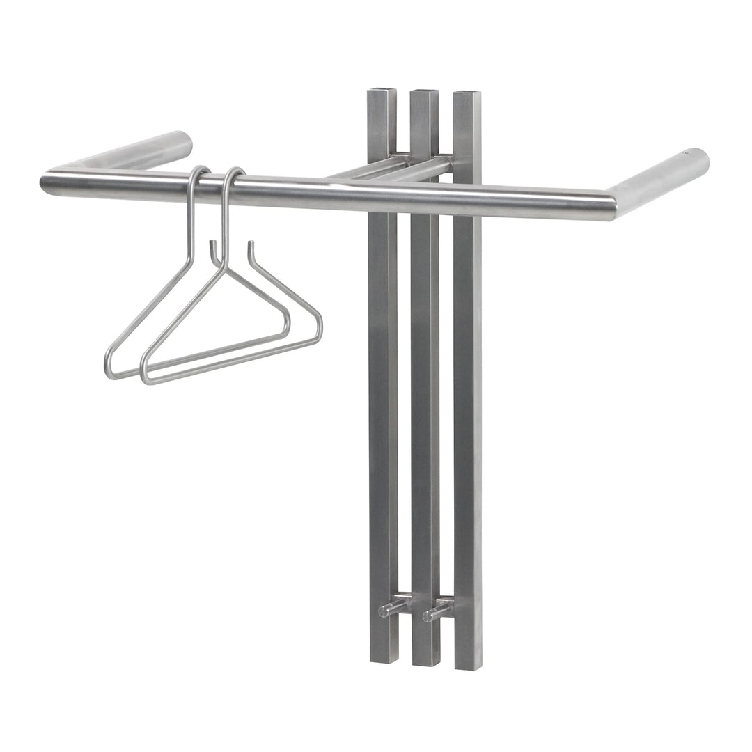 SENZA 1 Garderobe - Edelstahl