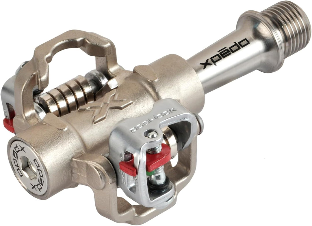 Xpedo M-Force 8 TI Clipless // MTB-Pedal silber, silber