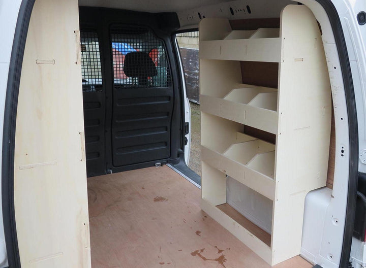 Vanify - Kompatibel mit Volkswagen Caddy L1 2003-20 Fahrzeugeinrichtung Fahrzeugregale, doppelte Reg