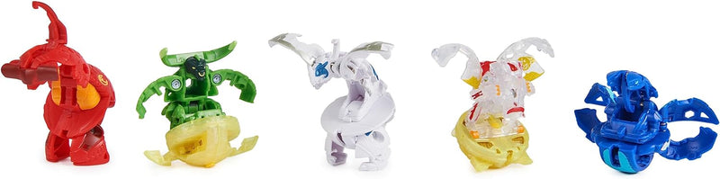 Bakugan 3.0 Battle Pack mit 5 Bällen (2 Special Attack Bruiser und Diamond Dragonoid und drei Core B