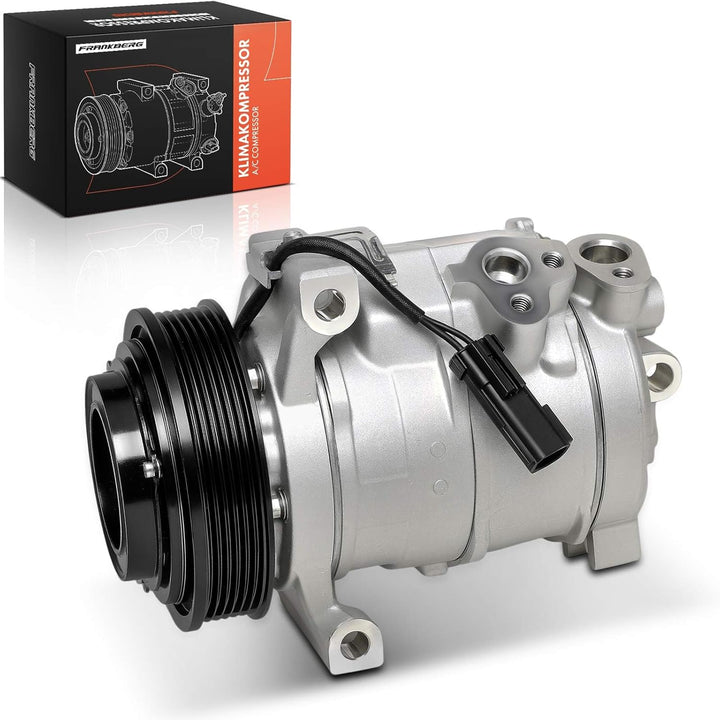 Frankberg 1x Klimakompressor Klimaanlage Kompatibel mit Grand Cherokee IV WK WK2 5.7L 6.2L 2010-2022