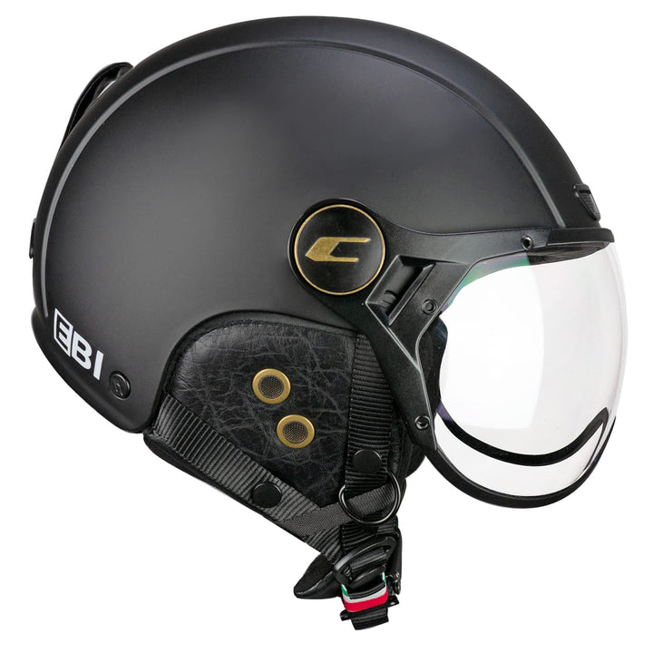 CGM Unisex – Erwachsene EBI skihelm, Mattschwarz, XL (60cm)