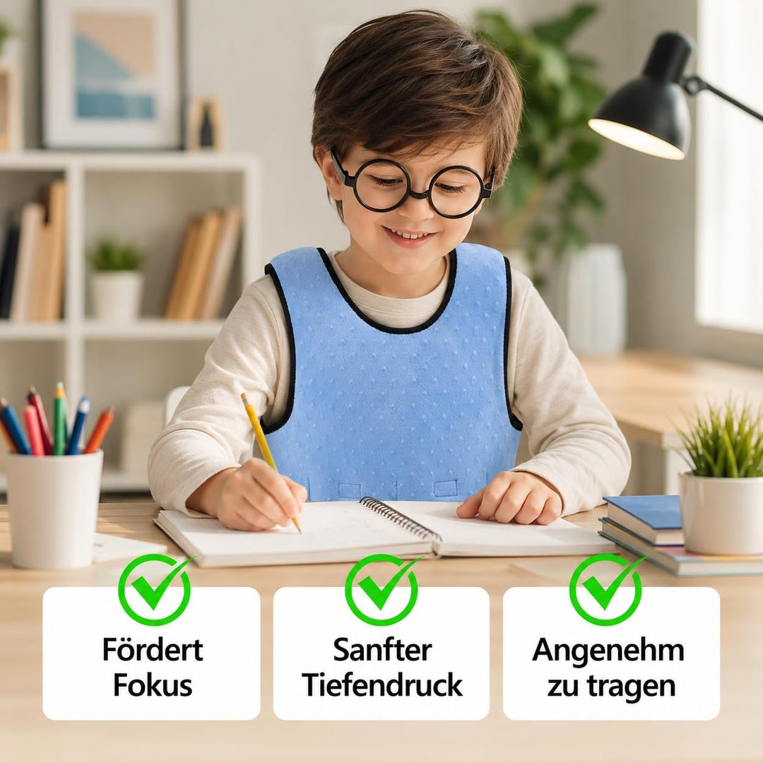 Gewichtsweste Kinder für Kinder im Alter von 2 bis 14 Jahren Hilft Kinder,Gewichtete Kompressionswes