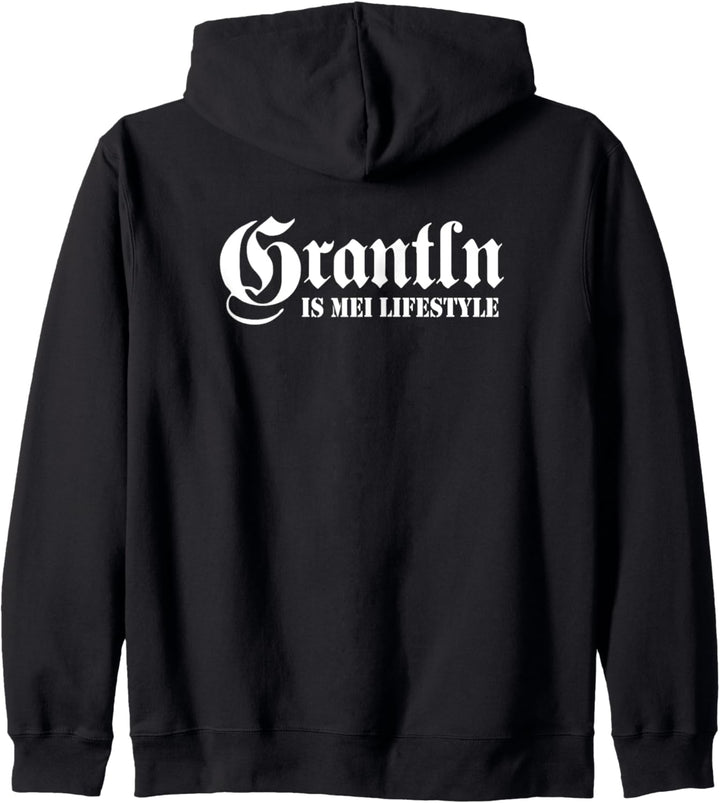 Grantln is mei Lifestyle Bayrisches Gaudi Kapuzenjacke