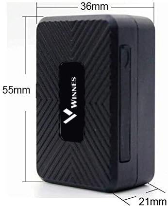 Winnes Mini GPS Tracker 4G, Mini GPS Tracker mit starkem Magneten Echtzeit Positionierung Anti-Lost