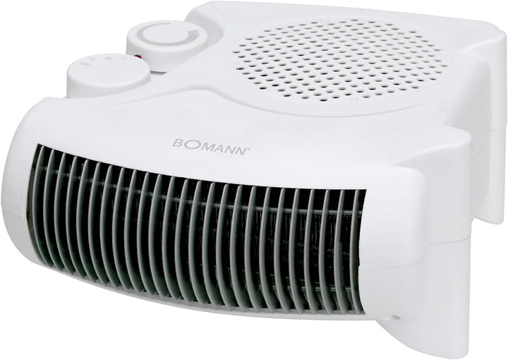Bomann® mobiler & kompakter Heizlüfter | Heizlüfter 2000W & 1000W | Heizkörper mit Ventilatorfunktio