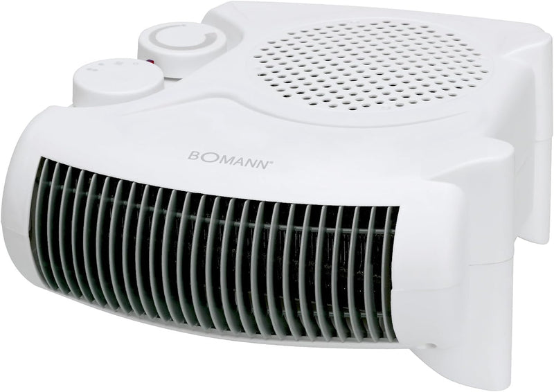 Bomann® mobiler & kompakter Heizlüfter | Heizlüfter 2000W & 1000W | Heizkörper mit Ventilatorfunktio