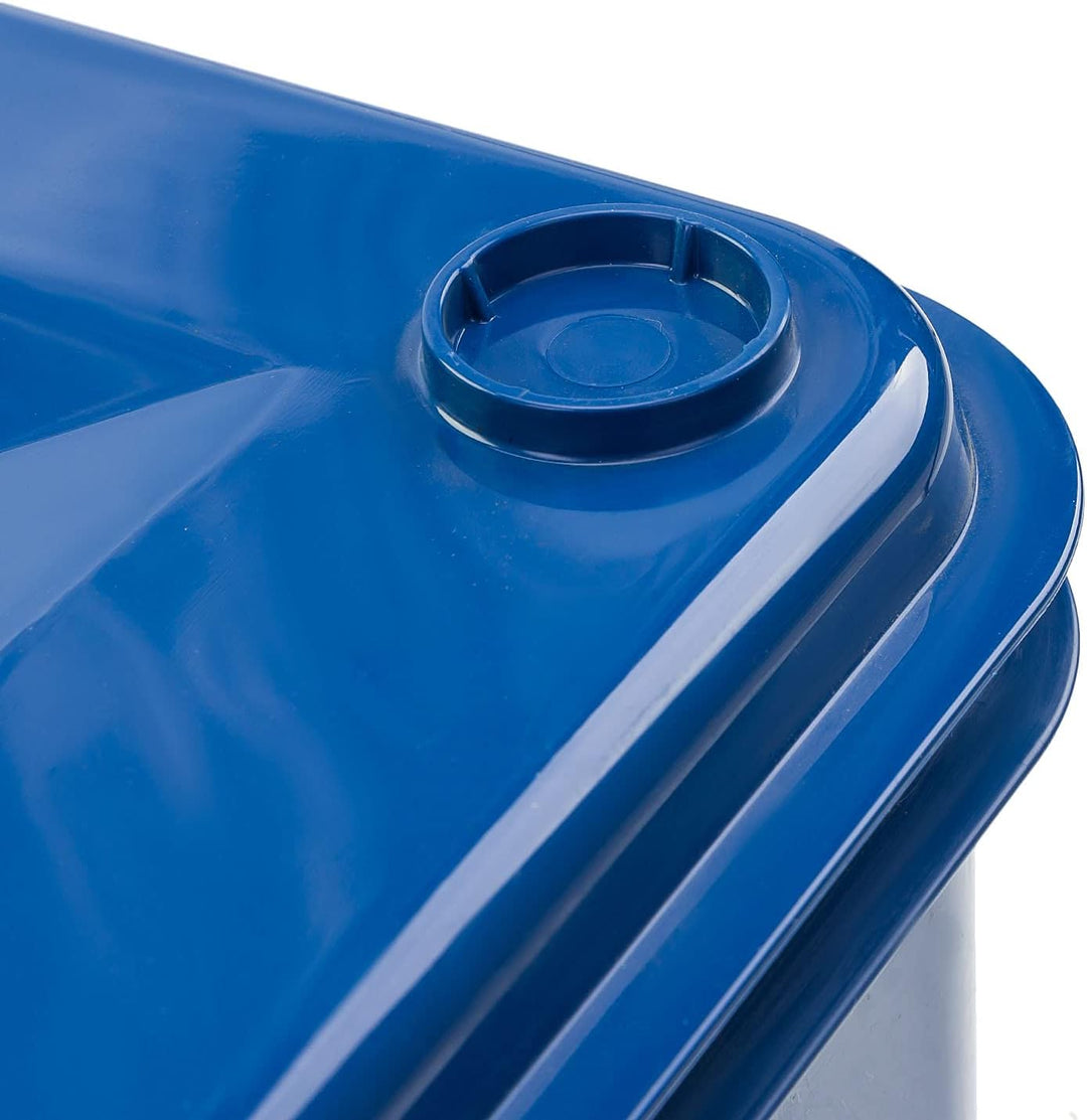 PAFEN 9x Euro Stapelbox Bruno Eco Blau Euro-Box Stapelkasten 16L Transport Eurobehälter 9x 16L Blau,