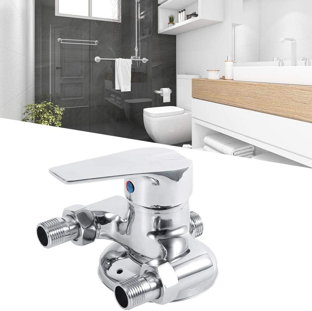 TOPINCN Wassermischer Regelventil Dusche Warm/Kalt Wasser Mischbatterie WC Badzubehör MEHRWEG VERPAC