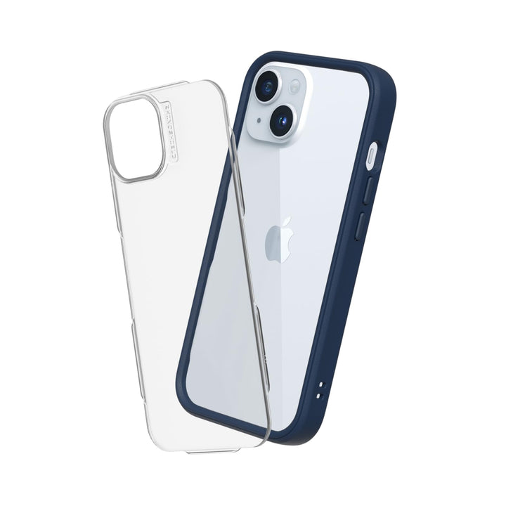 RhinoShield Modulares Case kompatibel mit [iPhone 15] | Mod NX - Anpassbare & stossdämpfende Schutzh