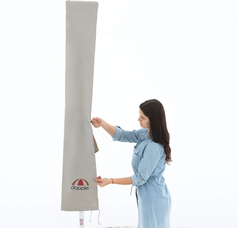 doppler Sonnenschirm Schutzhülle Expert - Für Gartenschirme bis 300 cm - Mit Stab - Für eine komfort
