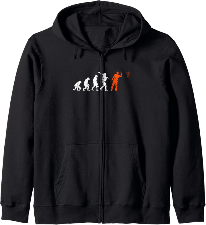 Dartsport Lustiges Dart Spieler Kapuzenjacke