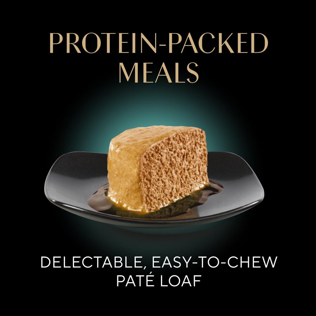 Sheba Perfect PORTIONS Paté Katzenfutter Nassfutter Tabletts (12 Stück, 24 Portionen), Huhn und Lach