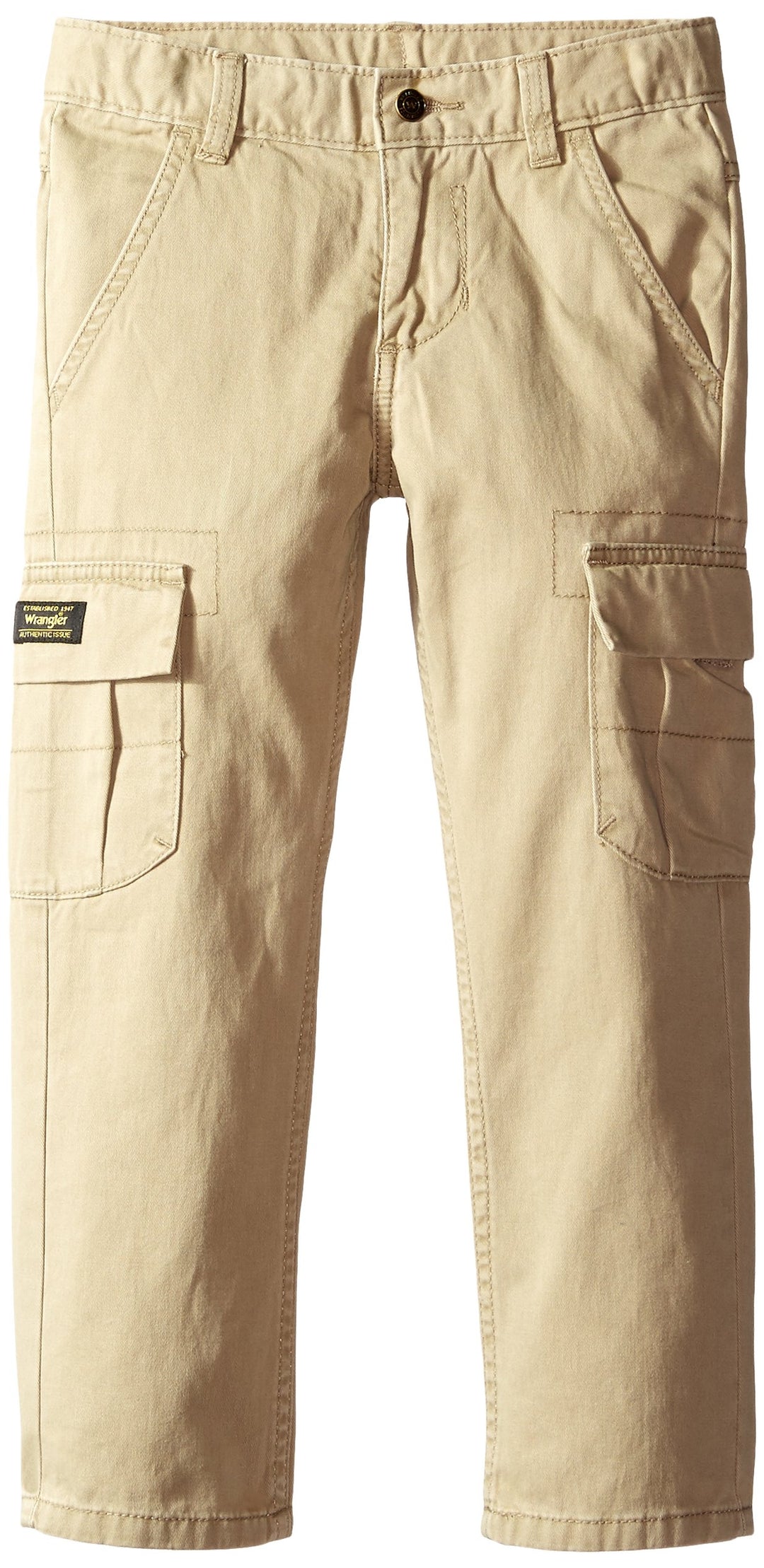Wrangler Jungen Hose Klassische Cargohose – Adrean 4 Desert, 4 Desert