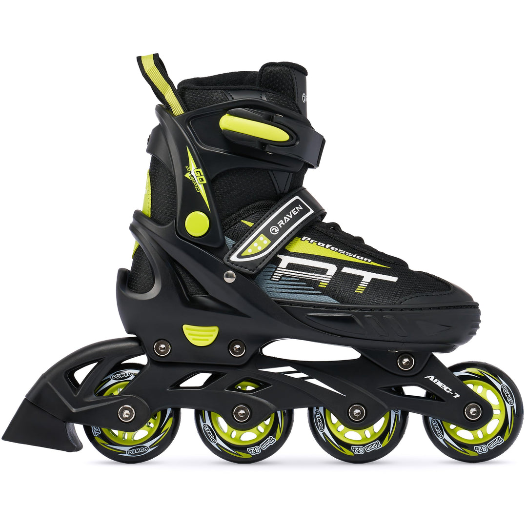 RAVEN Profession Inlineskates Inliner für Kinder und Erwachsene OPTIONAL 2in1 mit Schlittschuhen ver