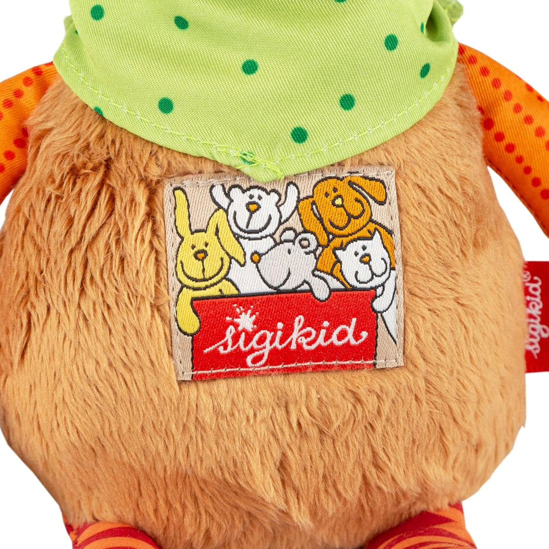 SIGIKID 40357 Spieluhr Bär Musik Mädchen und Jungen Babyspielzeug empfohlen ab Geburt braun Mehrfarb