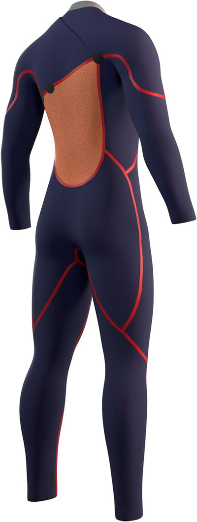 Mystic The ONE 5/3mm Zip-Free Wetsuit 2023 - Red M Lang, M Lang