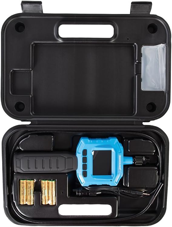 Silverline 676660 Video-Inspektionskamera mit LCD-Farbbildschirm 640 x 480 mm