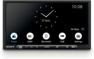 Sony XAV-AX4050ANT - 2 DIN, 6.95" Media Receiver mit Wireless CarPlay & AndroidAuto (4x55W, USB-C, 3