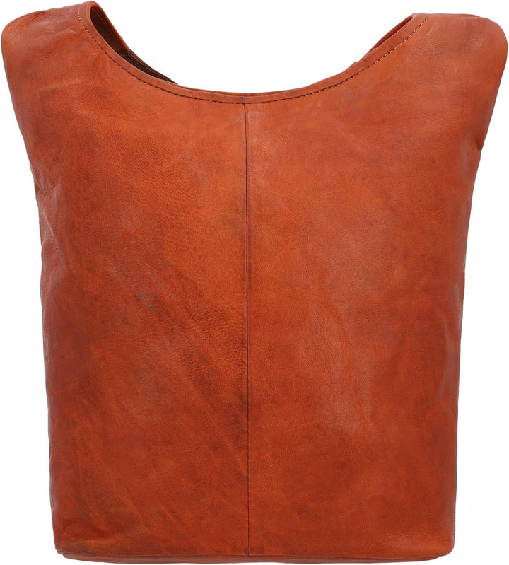 Gusti Umhängetasche Leder - Josephine Damen, Cognac