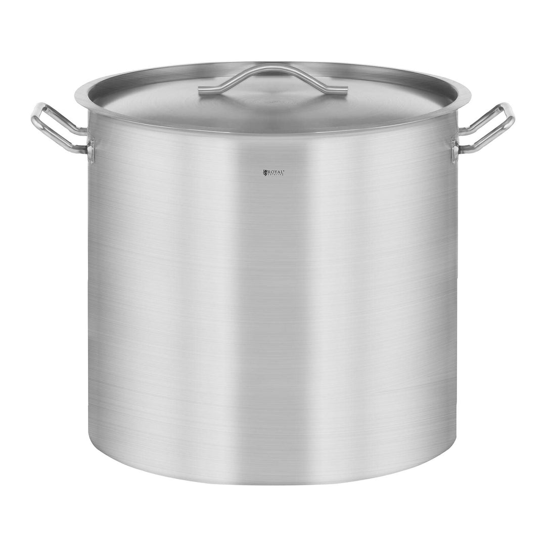 Royal Catering Kochtopf Induktion 70 L Ø 45 cm mit Deckel Edelstahl-Topf Induktionsherd-Topf Indukti