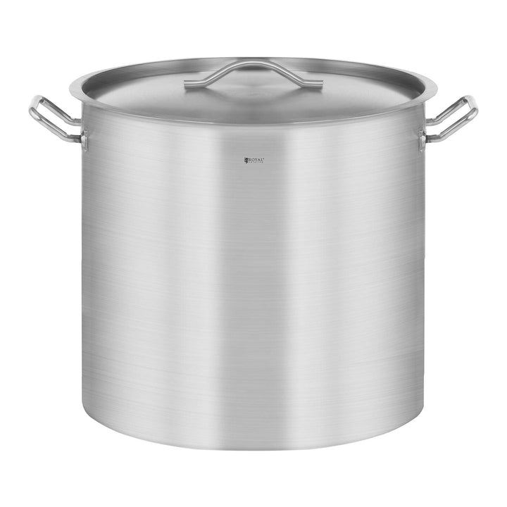 Royal Catering Kochtopf Induktion 70 L Ø 45 cm mit Deckel Edelstahl-Topf Induktionsherd-Topf Indukti