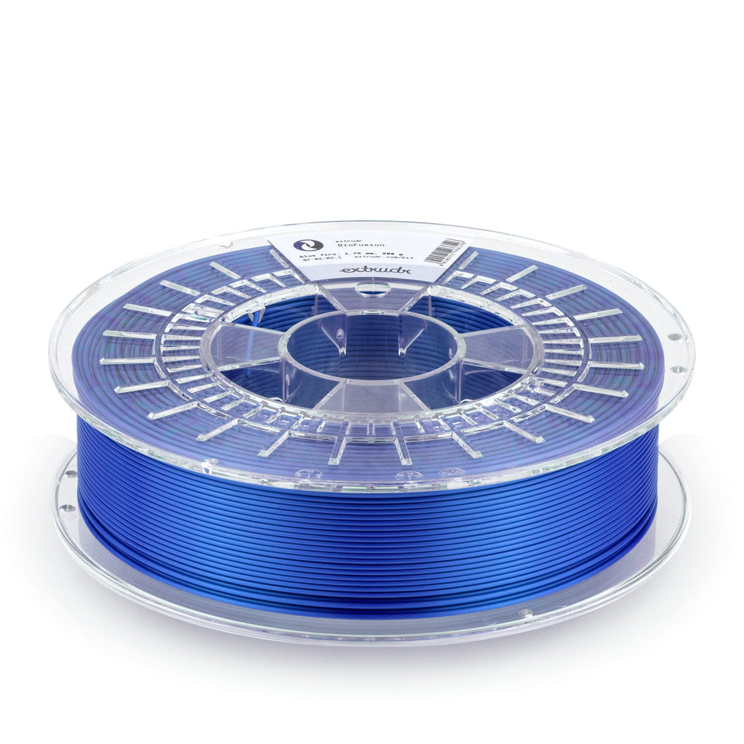 extrudr® BioFusion ø1.75mm (800gr) 'BLAU/BLUE FIRE' - 3D Drucker Filament - Made in Austria BioFusio