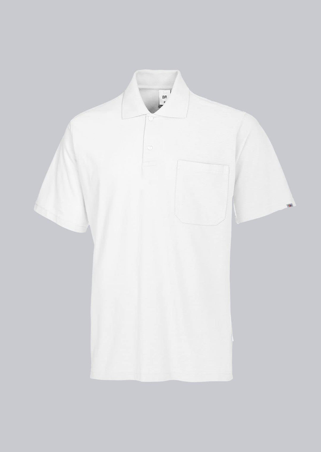 BP 1612-181-21-6XL Unisex-Poloshirt, 1/2 Ärmel, Polokragen mit Knopfleiste, 70 cm, 220,00 g/m² Stoff