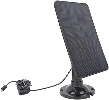 SUNGOOYUE Kamera-Solarpanel-Ladegerät, 10 W, 5 V, Micro-USB, Monokristallines Silizium, Solar-Ladepa