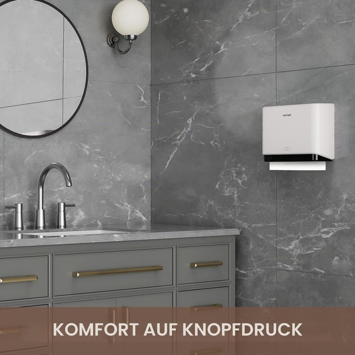 anydry 5101 Spender Hygienisch ABS Papierhandtuchspender Kommerziell für Falthandtücher An der Wand