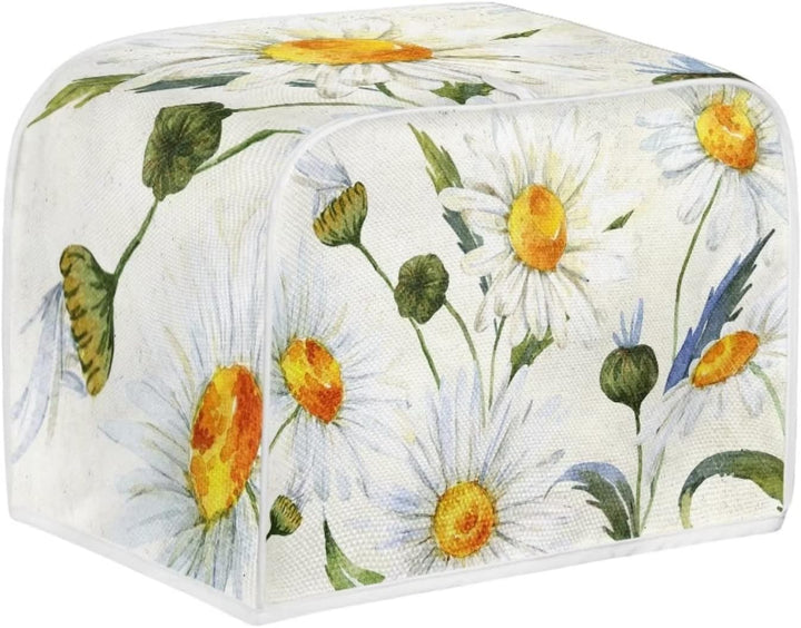 Abdeckung für kleine Geräte mit Gänseblümchen, 4 Scheiben, Toaster, schmutzabweisend, Staubschutz, B
